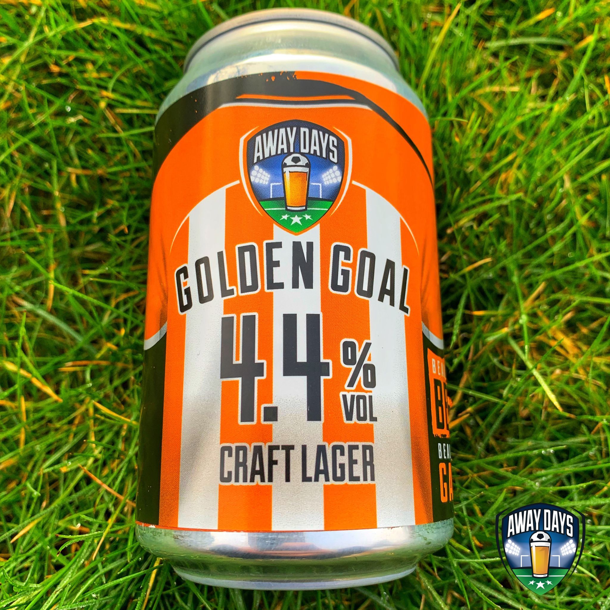 Golden Goal 3Canister (FREE P&P) Away Days Beer Company